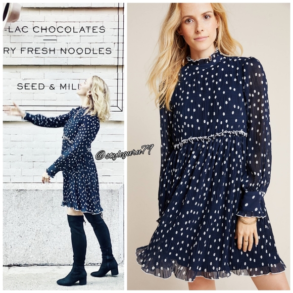 Anthropologie Dresses & Skirts - NWT, Anthropologie, Rayna Dotted Tunic